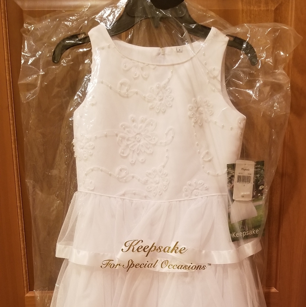 1st Communion Dress or Flowergirl Dress NWT